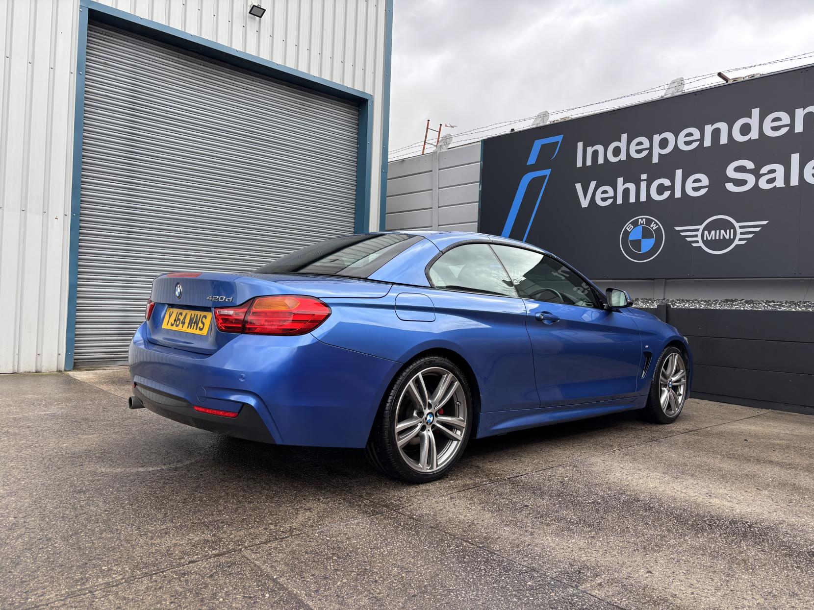 BMW 4 Series 2.0 420d M Sport Convertible 2dr Diesel Auto Euro 6 (s/s) (184 ps)